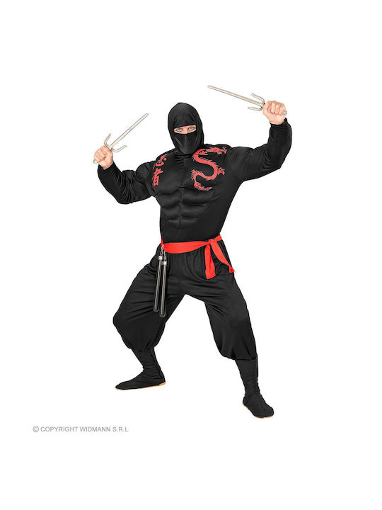 Karnevalskostüm für Erwachsene Ninja