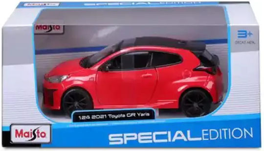 Maisto Αυτοκινητάκι Toyota Gr Yaris 2021 - Red 1:24 για 3+ Ετών