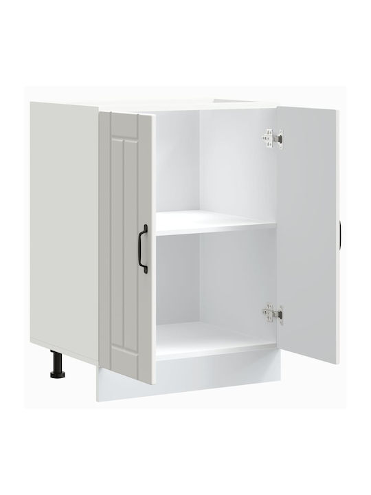 Lucca Dulap pentru Chiuvetă Alb 60x46x81.5buc