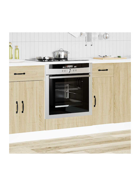 Kalmar Lower Oven Cabinet Sonoma Oak 60x46x81.5pcs