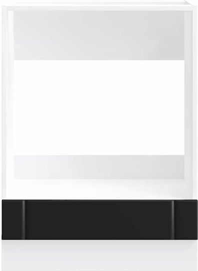 Lucca Dulap Inferior pentru Cuptor Negru 60x46x81.5buc