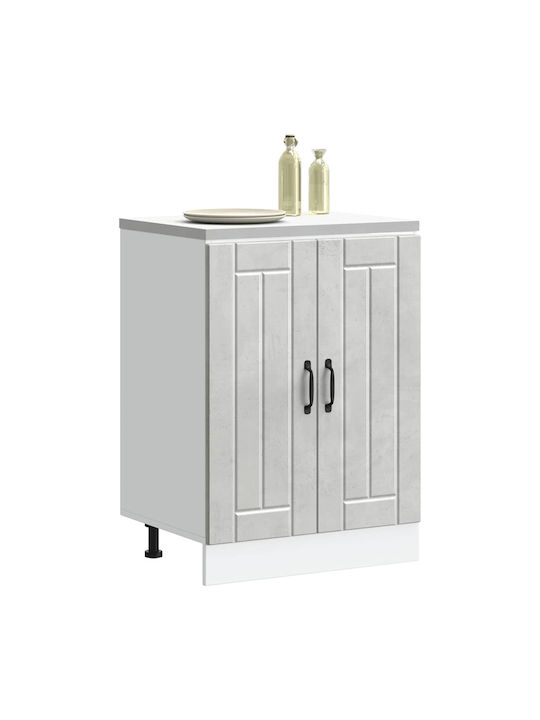 Lucca Spülbeckenschrank Grey 60x46x81.5Stück