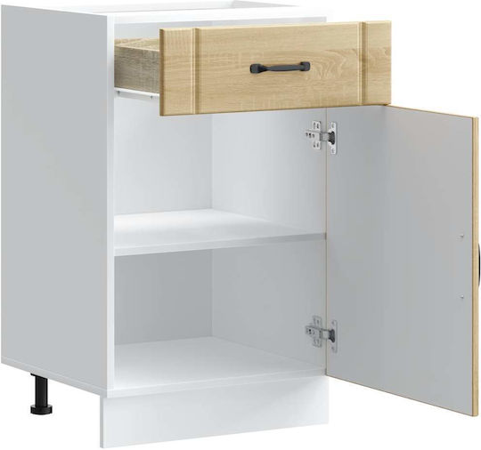 Lucca Sink Cabinet Oak Sonoma 50x46x81.5pcs
