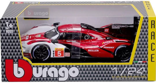 Bburago Race Porsche 963 1/24 Κόκκινο