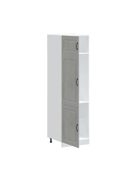 Kalmar Кухненска Колона Сив 60x57x207бр