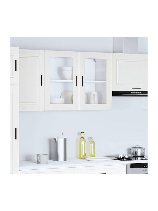 Porto Cabinet Wall White 80x31x60pcs