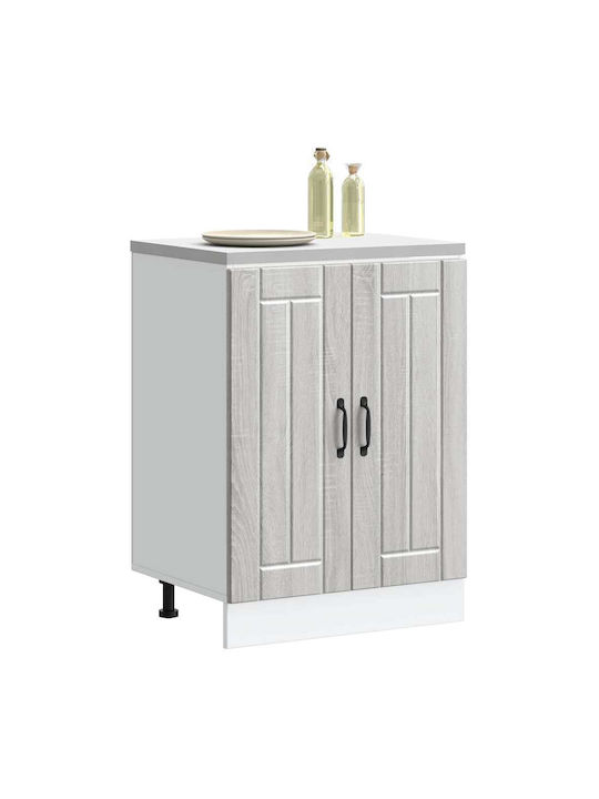 Lucca Шкаф за Мивка Gray Sonoma 60x46x81.5бр