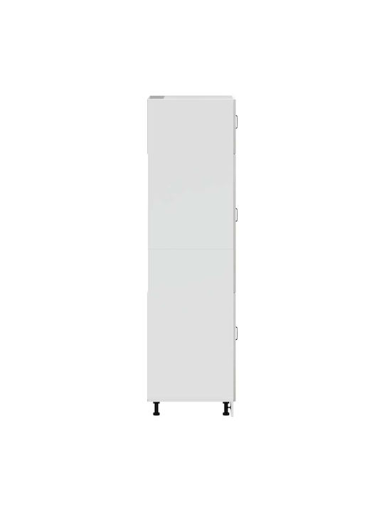 Kalmar Кухненска Колона Сив 60x57x207бр