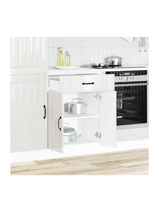 Lucca Sink Cabinet White 60x46x81.5pcs