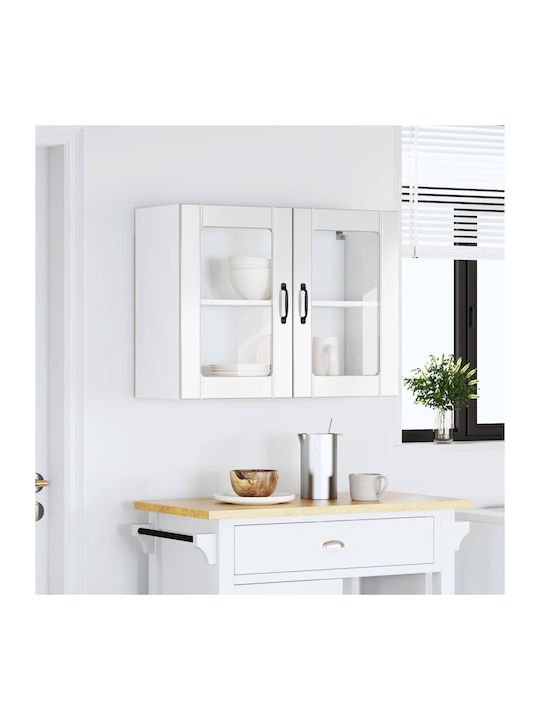 Lucca Cabinet Wall White 80x31x60pcs