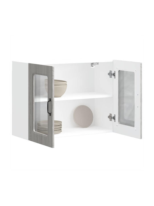 Kalmar Cabinet Wall Gray Sonoma 80x31x60pcs