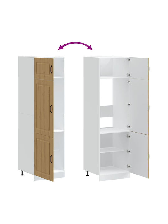 Kalmar Kitchen Column Artisan Oak 60x57x207cm
