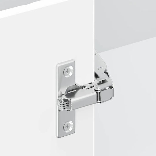 Lucca Dulap de Colț Suspendata Alb 57x57x60buc