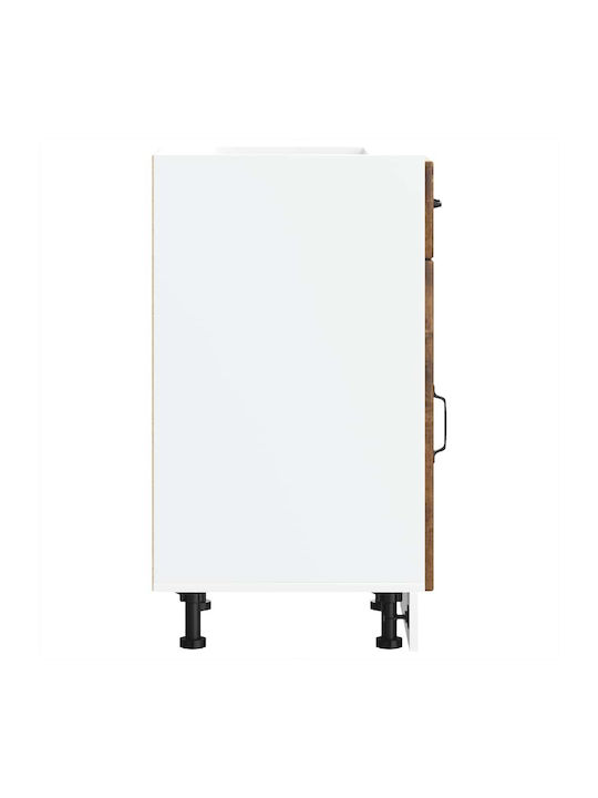 Lucca Spülbeckenschrank Smoked Oak 40x46x81.5cm