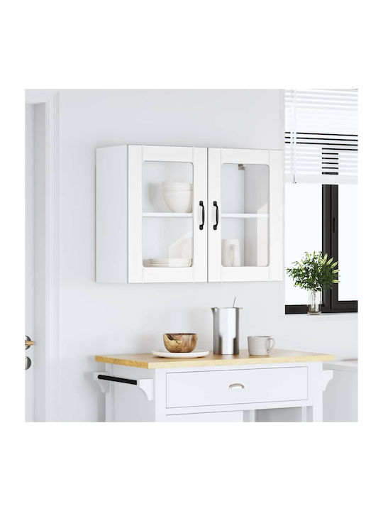 Lucca Cabinet Wall White 80x31x60pcs