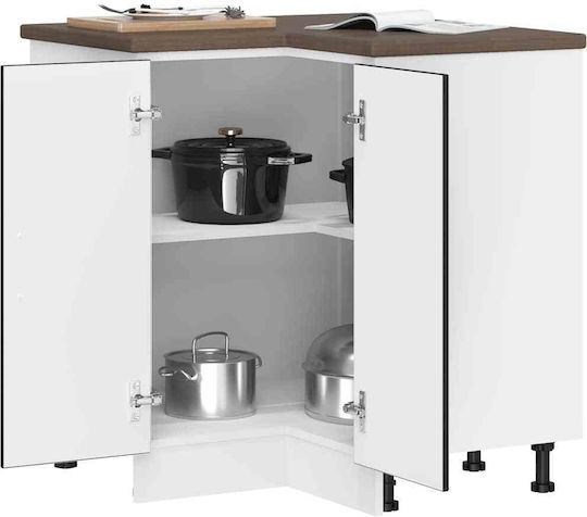Lucca Eckschrank Wand Black 75.5x75.5x81.5Stück