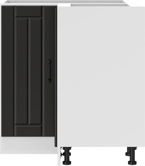 Lucca Eckschrank Wand Black 75.5x75.5x81.5Stück