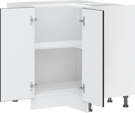 Lucca Eckschrank Wand Black 75.5x75.5x81.5Stück