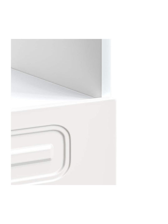Kalmar Lower Oven Cabinet White 60x46x81.5pcs
