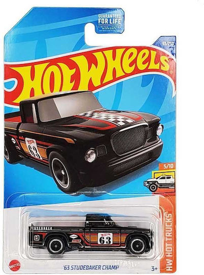 Hot Wheels 63 Studebaker Champ Toy Car 63 Studebaker Champ for 3++ Years