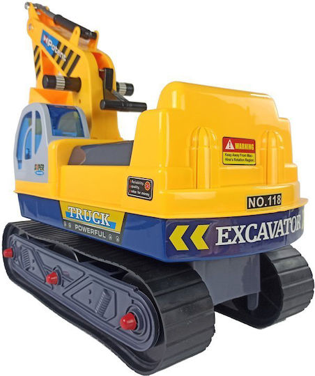 Lean Toys Excavator pentru 3+ ani+ Ani