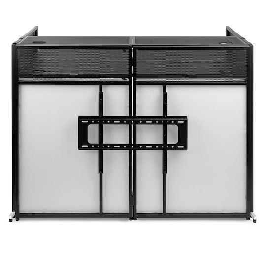 Vonyx Db6 Pro Foldable DJ Booth System 4 Screens TV Stand 180.092