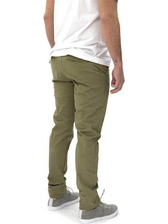 Trousers Chino in Regular Fit Khaki