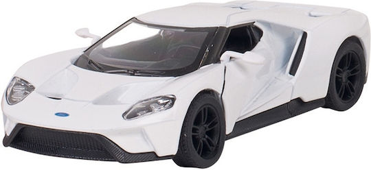 Goki Toy Car Pull Back Ford GT 2017 - White