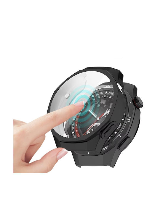 Best Accessories 2 In 1 Protective Case Transparent Huawei Watch Gt5 Pro 46mm