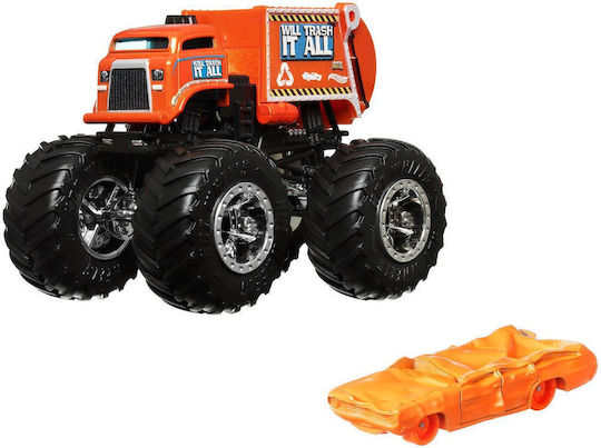 Hot Wheels Toy Car Monster Truck Will Trash It All for 3++ Years