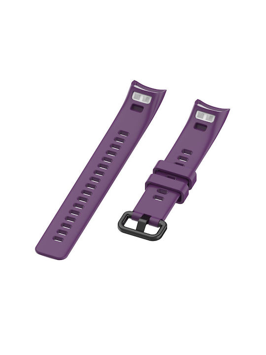 Λουράκι Σιλικόνης Μωβ (Huawei Band 4Honor Band 4/5)