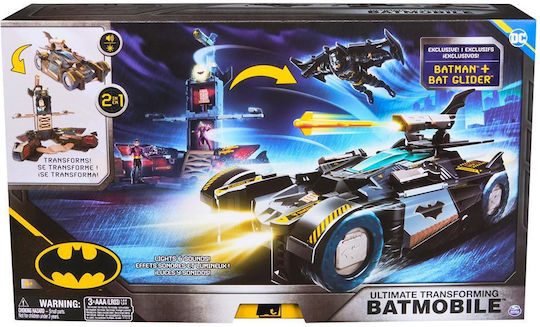 Spin Master Batman Ultimate Transforming Batmobile Αυτοκινητάκι