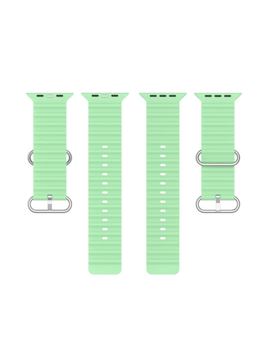Watch Ultra Λουράκι Σιλικόνης Πράσινο (Apple Watch 42/44/45mm/Ultra 49mm)