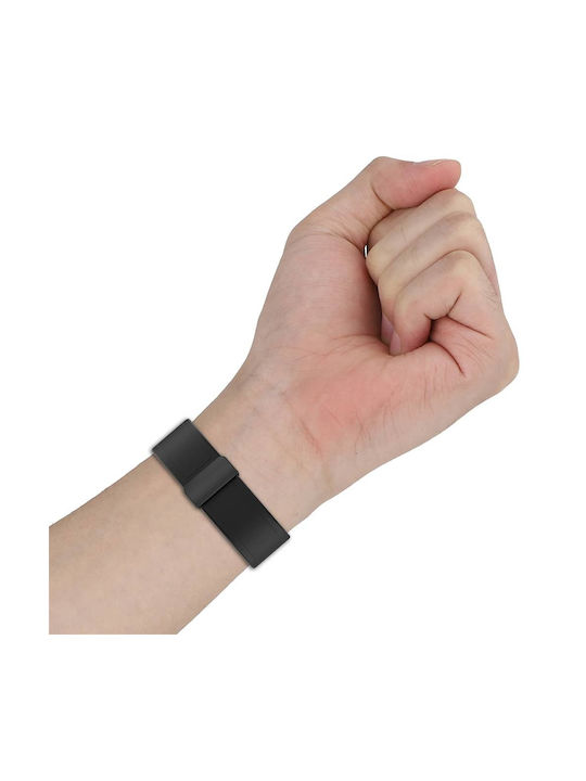 Curea din piele cu închidere magnetică pentru Samsung Galaxy Watch Ultra 47mm Portocaliu