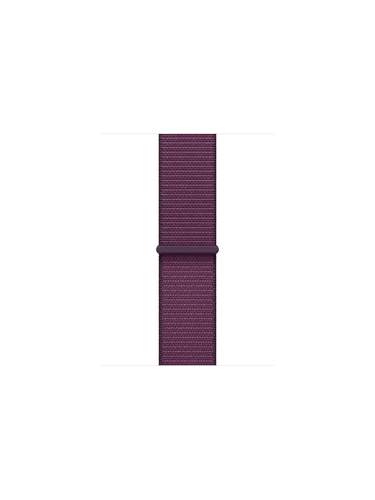 Apple Sport Loop 42mm Armband Stoff Plum (Apple Watch Serie 4, 5, 6, 7, SE)