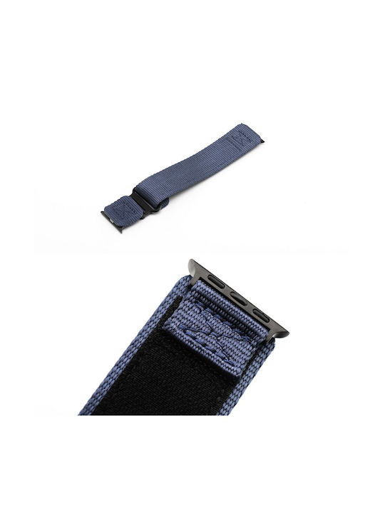 Forcell F-design Λουράκι Υφασμάτινο Μπλε (Apple Watch 38/40/41 mm)