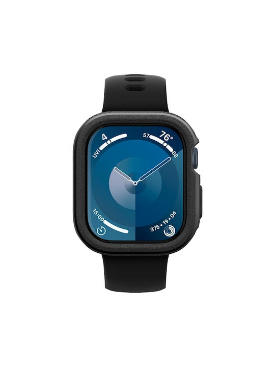 Caseology Vault Θήκη Σιλικόνης σε Μαύρο χρώμα για Apple Watch 10 46mm