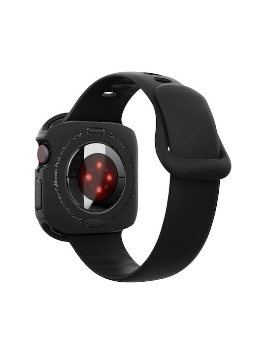 Caseology Vault Θήκη Σιλικόνης σε Μαύρο χρώμα για Apple Watch 10 46mm