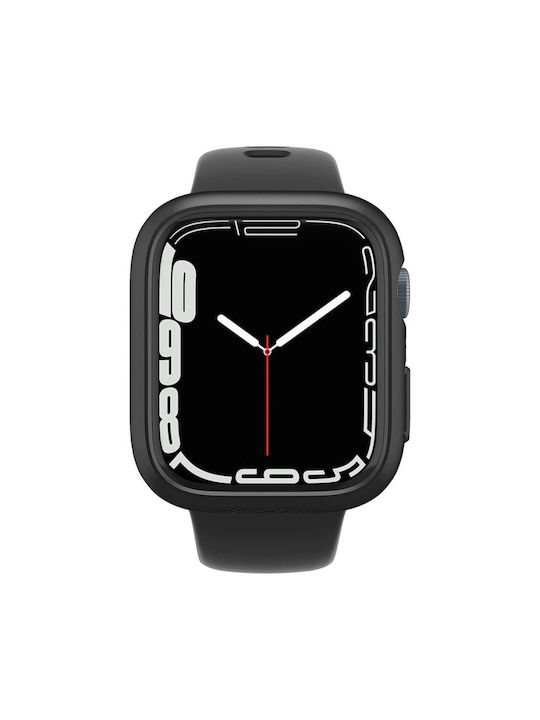 Spigen Thin Fit Plastikhülle in Schwarz Farbe für APPLE WATCH 7 (41mm)