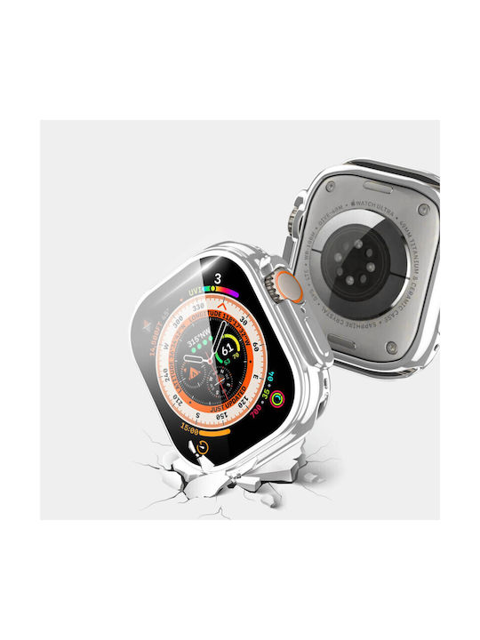 Dux Ducis Alone Θήκη Σιλικόνης σε Ασημί χρώμα για το Apple Watch Ultra 49mm