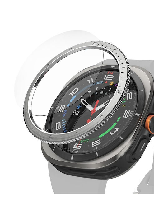 Ringke Bezel Protector in Silver color for Samsung Galaxy Watch Ultra 47mm