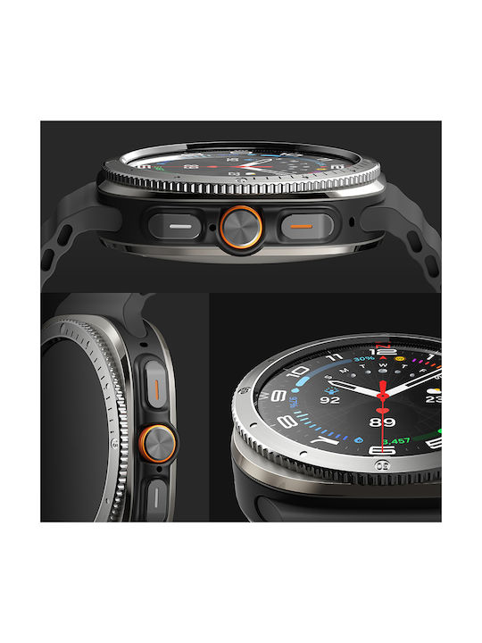 Ringke Styling Προστατευτικό Bezel σε Ασημί χρώμα για Samsung Galaxy Watch Ultra 47mm