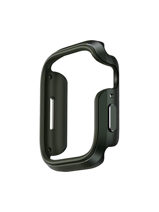 Uniq Valencia Metal Case in Green color for Apple Watch 45mm
