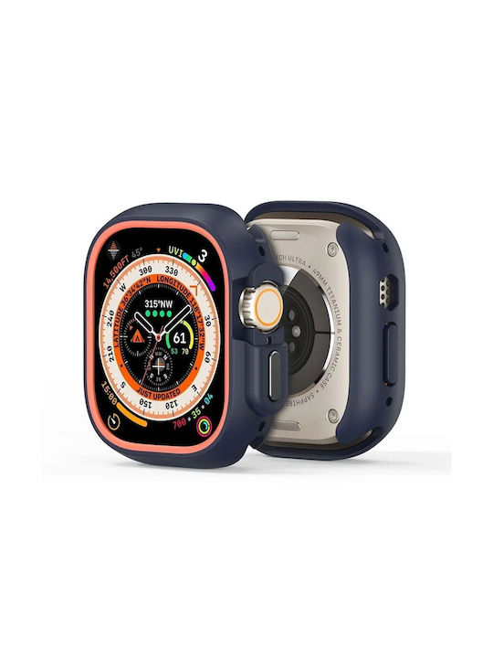 Hard Πλαστική Θήκη σε Πορτοκαλί χρώμα για Apple Watch Ultra/Ultra 2 Hard Πλαστική Θήκη σε Πορτοκαλί χρώμα για Apple Watch Ultra/Ultra 2