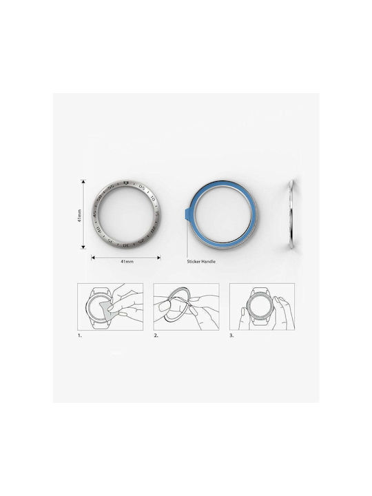 Ringke Styling Προστατευτικό Bezel σε Γκρι χρώμα για το Samsung Galaxy Watch 3 41mm