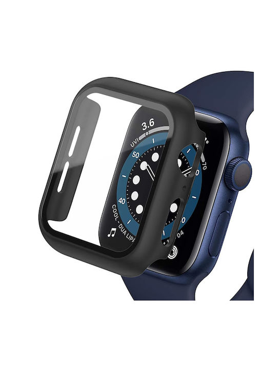 Θήκη 2-in-1 Hard Frame Black + Tempered Glass Apple Watch 42mm Series 10 2024