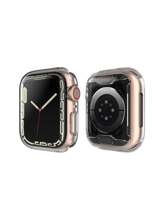 AHAstyle Premium WA05 Silicone Case in Transparent color for Apple Watch 41mm