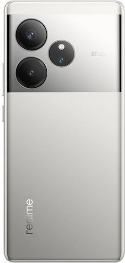 Realme GT 6 5G Dual SIM (12/256GB) Течносребърен