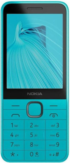 Nokia 235 4G (2024) Dual SIM Mobile with Buttons (English Menu) Blue