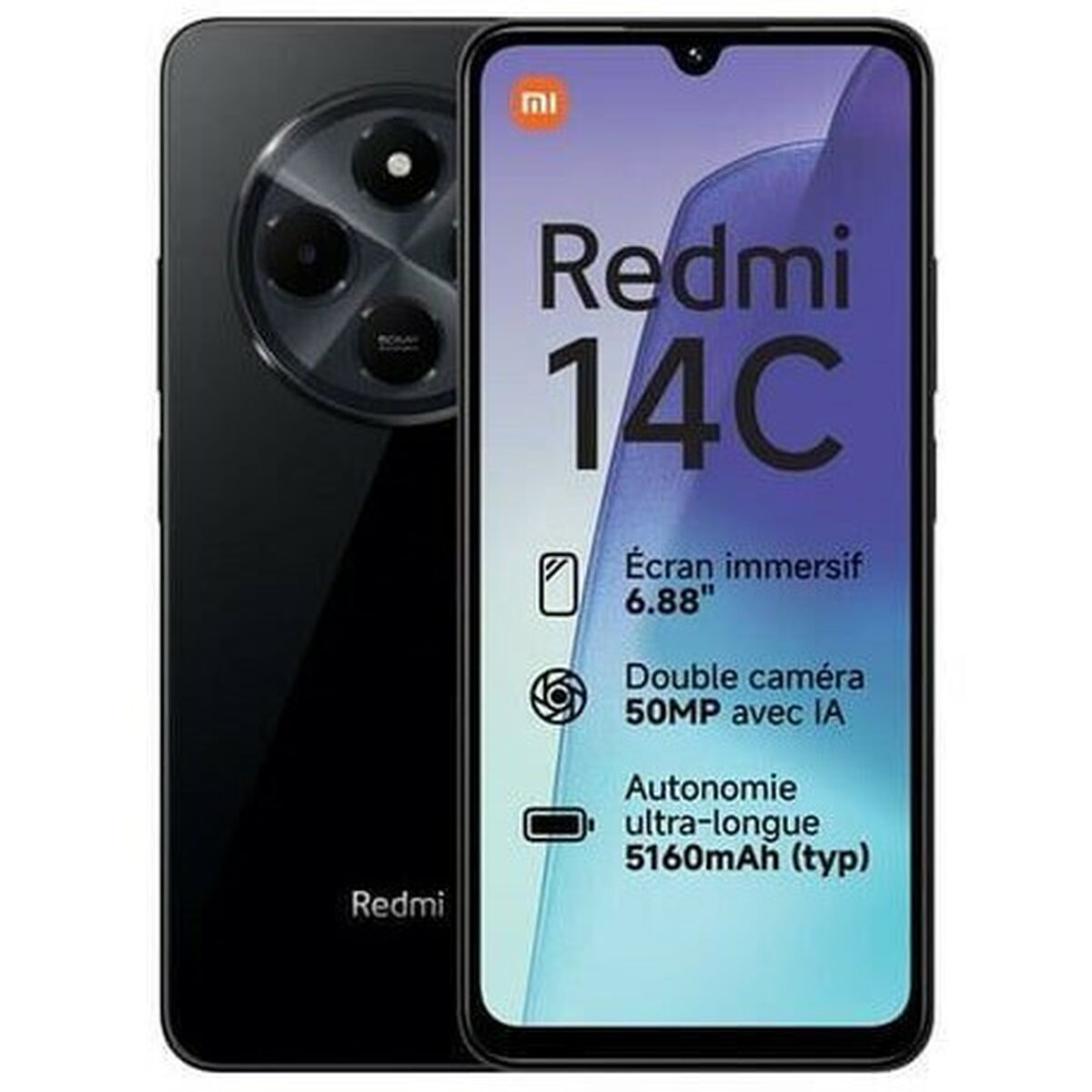 Xiaomi Redmi 14C Dual SIM (8/256GB) Negru Midnight | Skroutz Romania